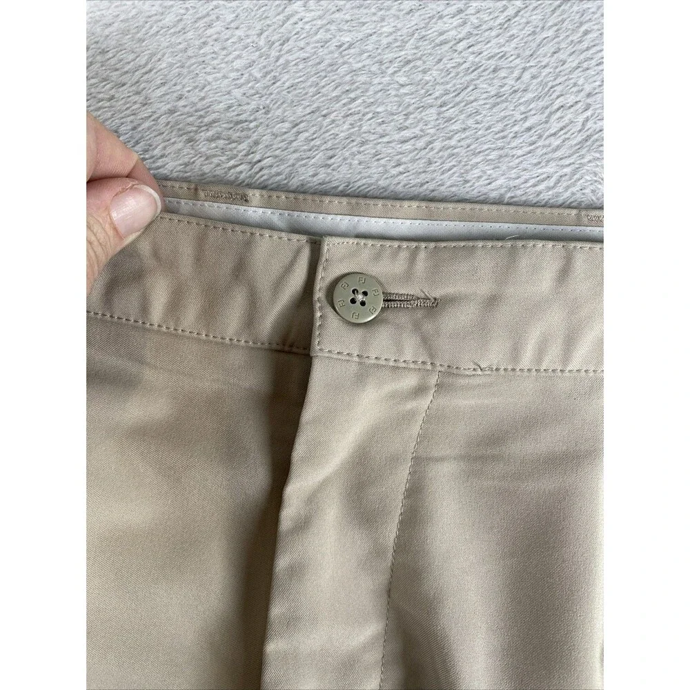 FootJoy Golf Pants Performance Stretch Beige Athletic Fit Men’s 34x30